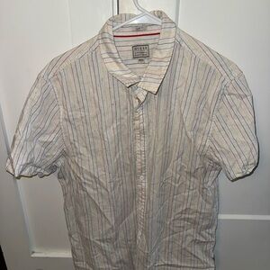 Guess Men's Multicolor Striped Button Down Shirt